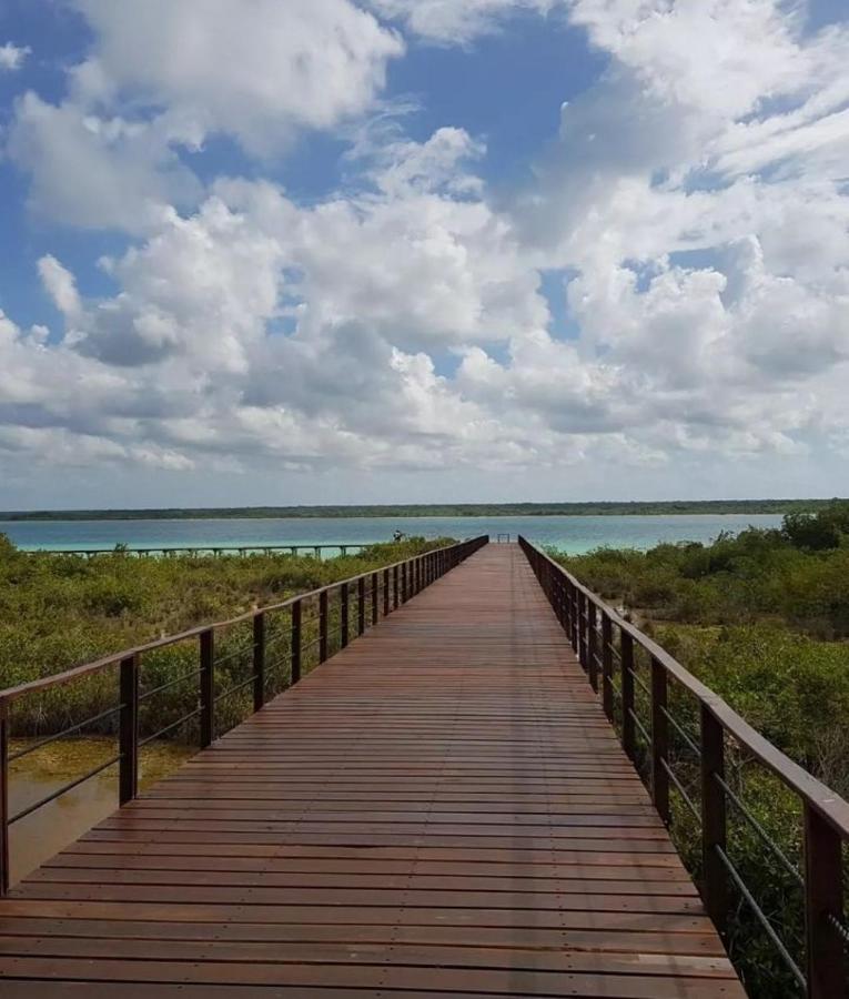 Muelle36 Hostel Bacalar Exterior foto